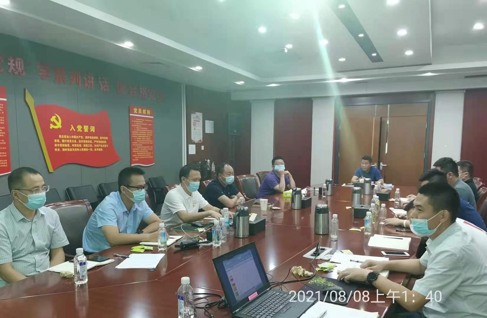 全員上陣、全力以赴、全面固守 公司“硬核”防疫顯擔當