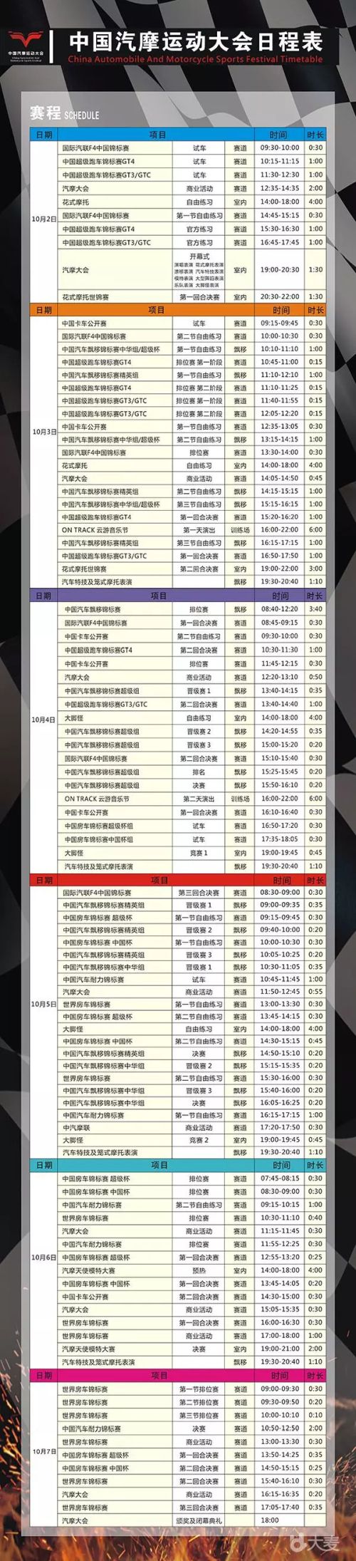 “十一黃金周”江城暢想“速度與激情”！2018中國汽車摩托車運動大會明日預售！(圖1)