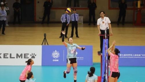軍運會女子排球測試賽舉行，8天后迎來正式比賽(圖3)
