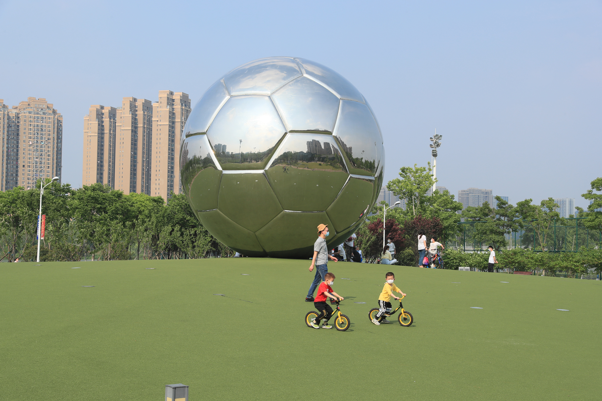重啟運動模式，足球公園今日恢復對外開放！(圖1)