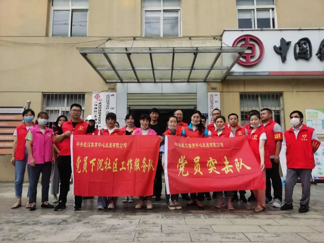 公司黨員下沉社區開展志愿服務(圖1)